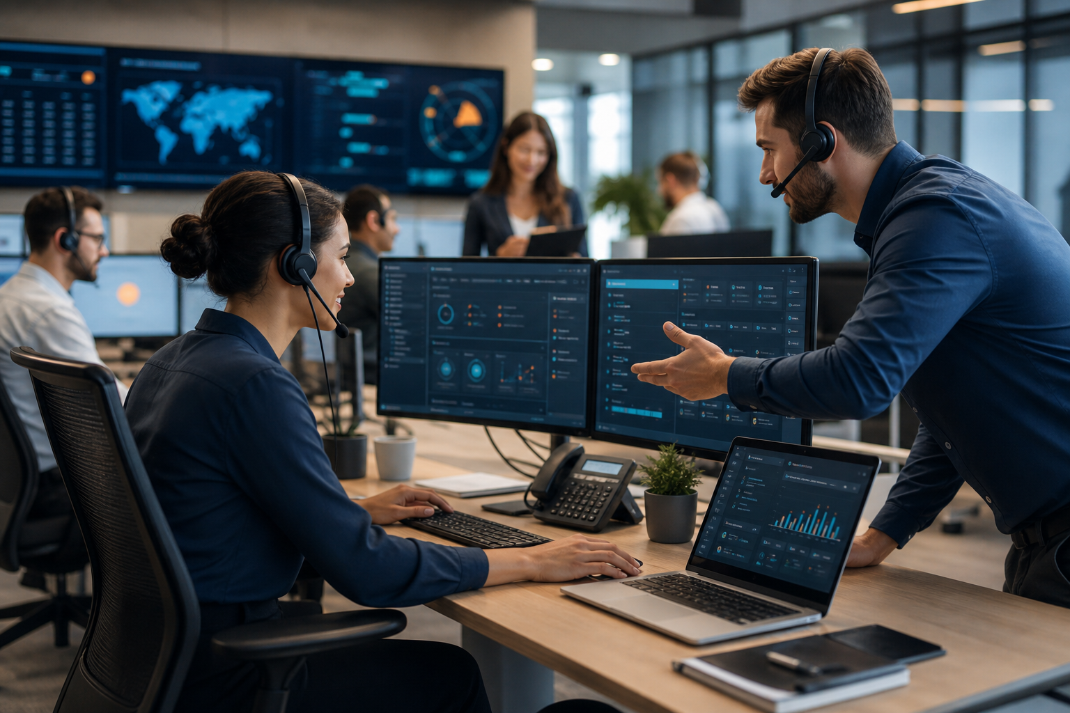 Managed IT Operations & Support visualization